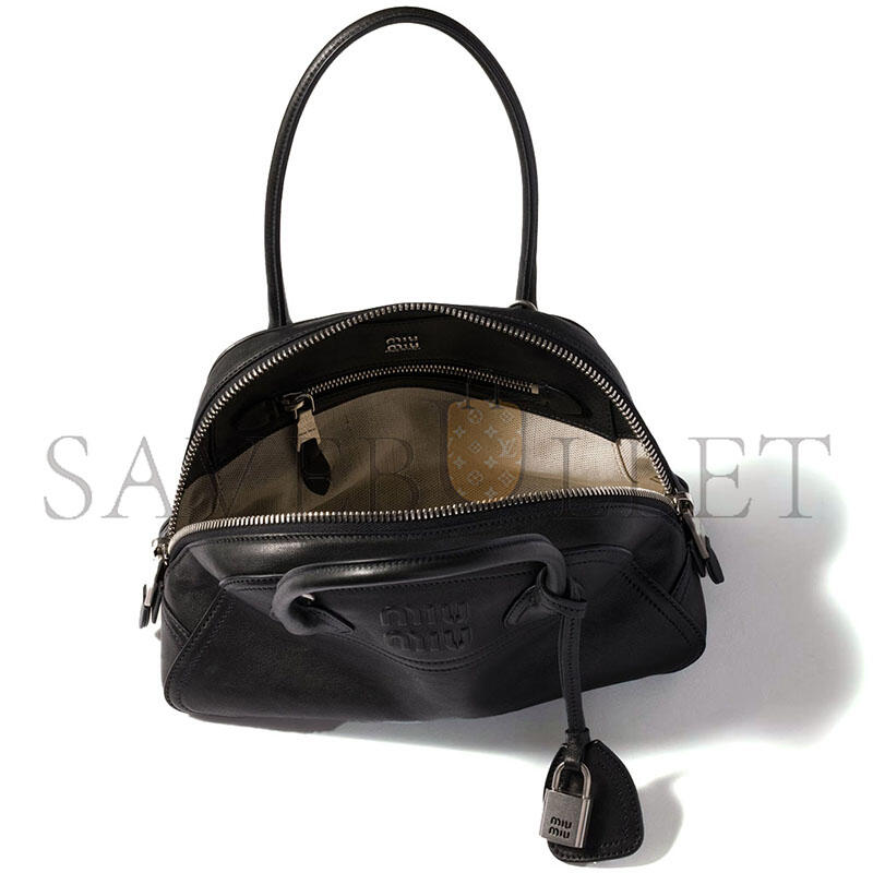 MIU MIU VIVANT NAPPA LEATHER BAG 5BB200 (28*17*9.5cm) MIU MIU VIVANT NAPPA LEATHER BAG 5BB200 (28*17*9.5cm)